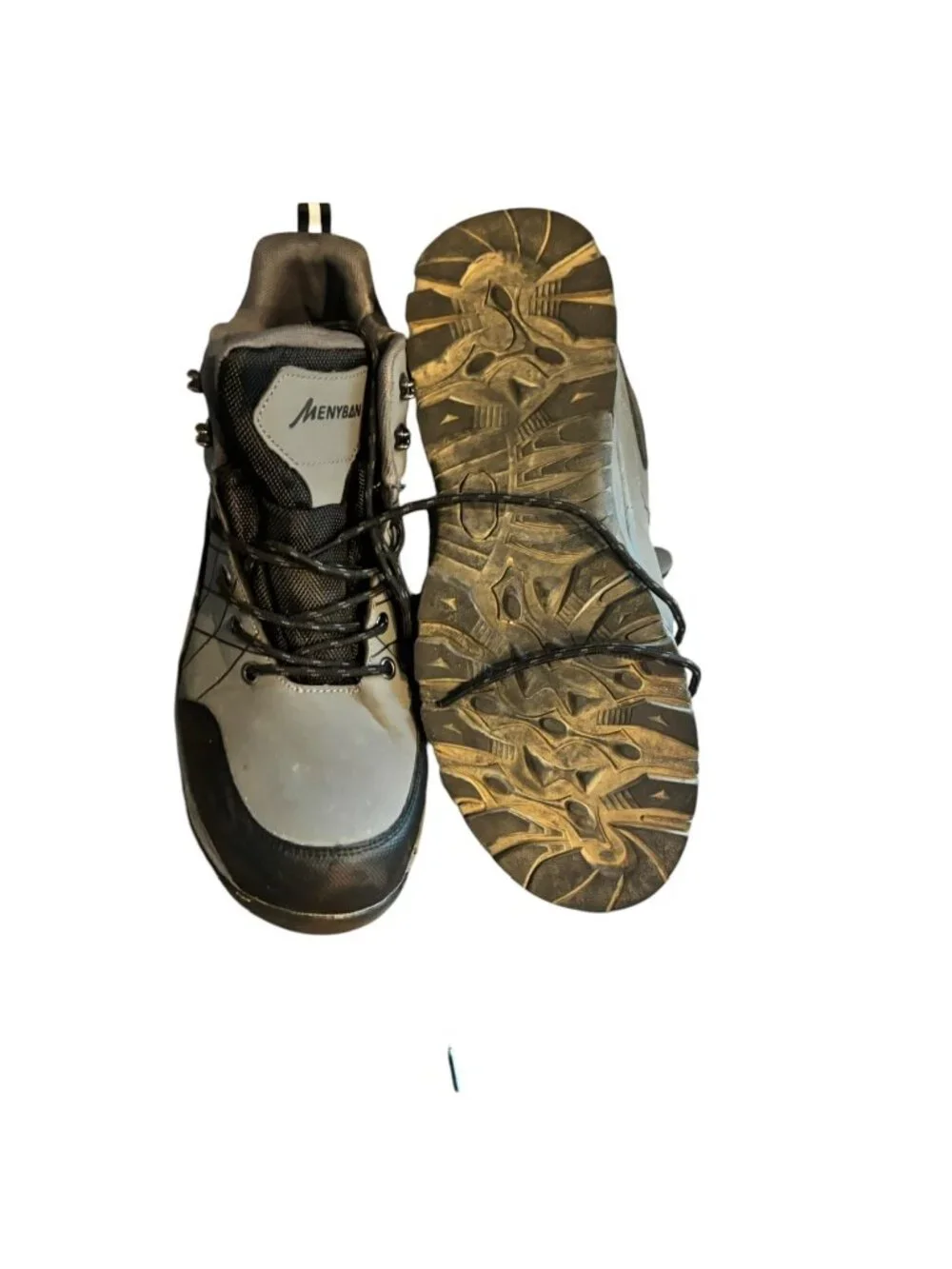Menyban Work Boots w/ Reinforced Steel Toe & Waterproof design Shoes